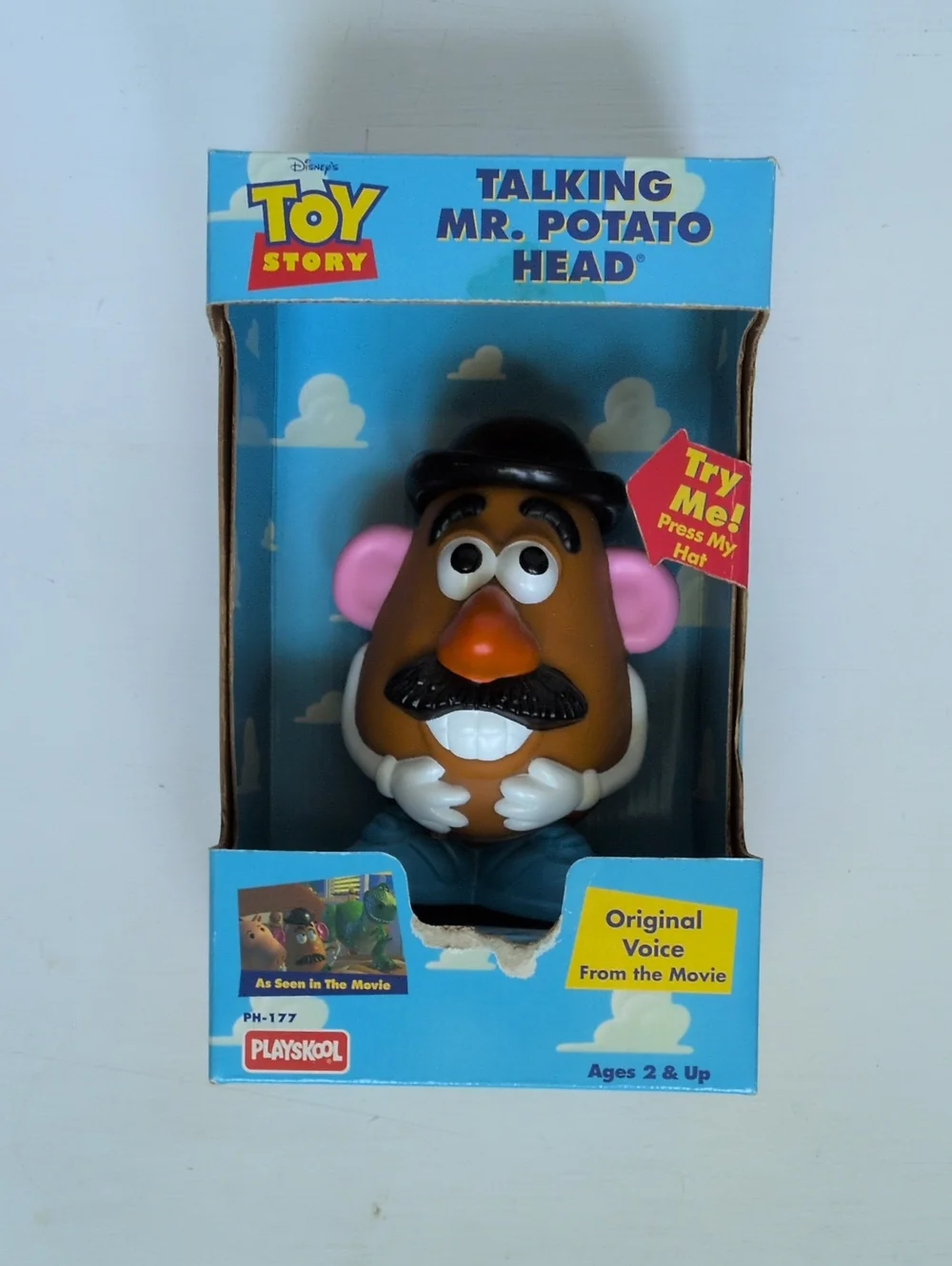 Vintage 1996 Toy Story Talking Mr. Potato Head In Box